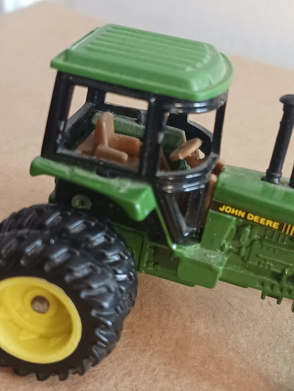 JOHN DEERE Diecast By Ertl Tractor, Vintage Detailed